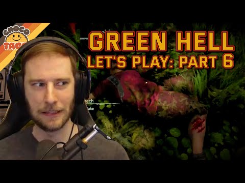 LET'S PLAY: Green Hell Part 6 - chocoTaco and Reid Green Hell Survival Gameplay