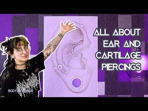 Different Types of Ear and Cartilage Piercings