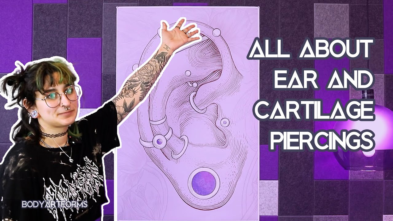 Different Types of Ear and Cartilage Piercings