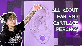 Different Types of Ear and Cartilage Piercings