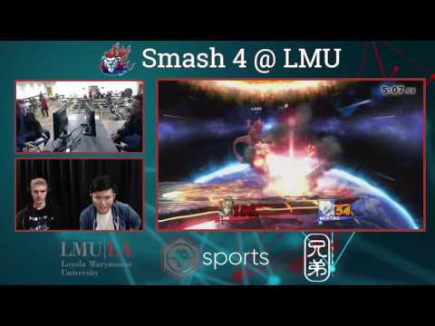 Smash 4 @ LMU 2 - LinkedKnight (Link) Vs. Lazo (Mewtwo) Winners Round 4