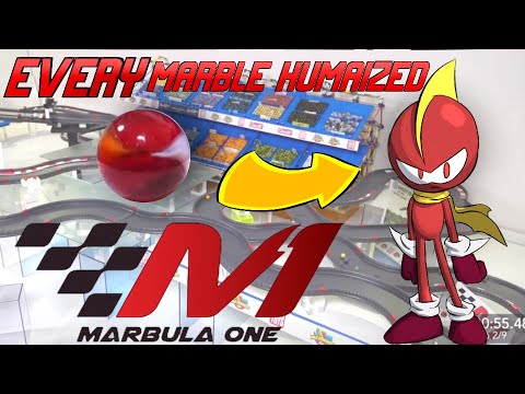 EVERY Marbula One marble humanized! - Speedpaint