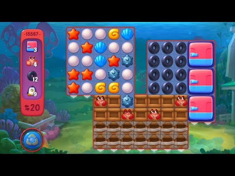 Fishdom 15587 Hard Level - NO 💣🧨💥