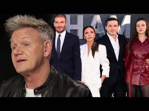 Beckham Family Feud: Gordon Ramsay DEFENDS David and Victoria After Catering Brooklyn's Wedding!