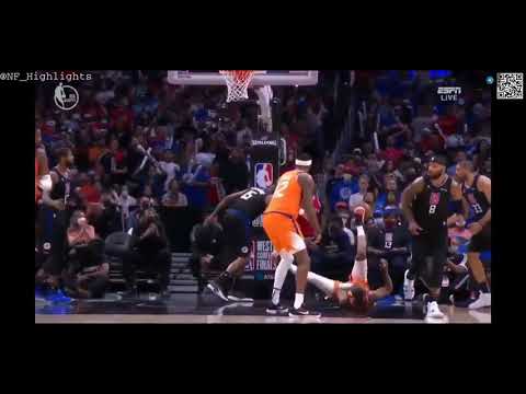 Steve Javie: First of all, great acting job by Chris Paul flopping”