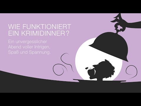 How does a murder mystery dinner at home work?