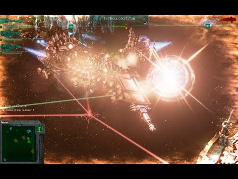 Dark Angels vs Imperial Navy, Heroic Difficulty + Elite Mode 700 points - Battlefleet Gothic Armada