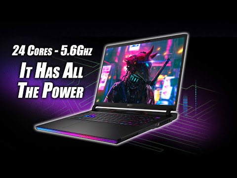 GE78 HX First Look! The Most Powerful & Expensive Laptop We've Ever Tested!