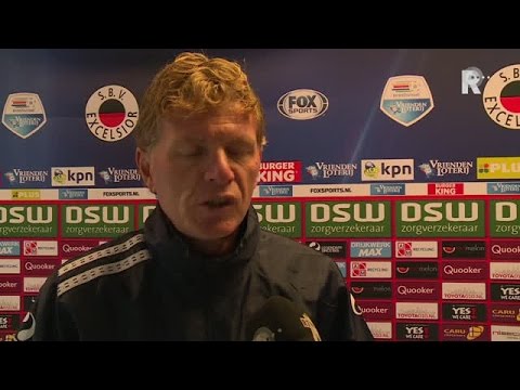 Excelsior-trainer Fons Groenendijk lovend over verdediger Jurgen Mattheij