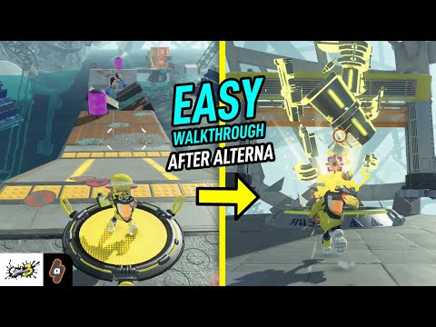 EASY Guide: How to Complete the After Alterna mission (Story mode) | Splatoon 3 Walkthrough