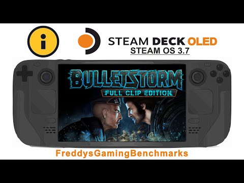 Bulletstorm Full Clip Edition on Steam Deck OLED with Steam OS 3.7