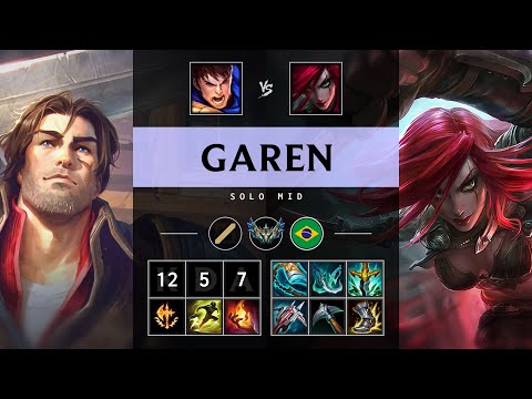 Garen Mid vs Katarina - BR Challenger Patch 25.20