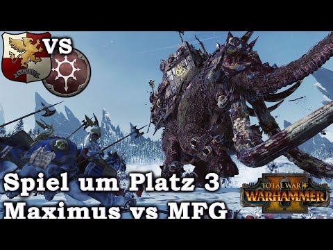 Maximus vs MFG - Spiel um Platz 3 im MFG Turnier - Imperium vs Norsca