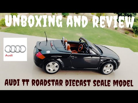 Audi TT roadstar diecast model unboxing and review