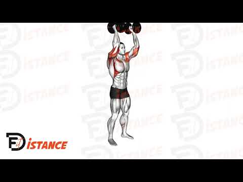 Développé debout (militaire) avec haltères en prise neutre - Exercice Développé debout (militaire) avec haltères en prise neutre en vidéo