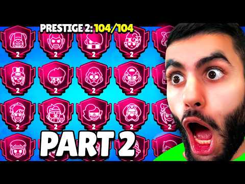 ALLE BRAWLER auf PRESTIGE 2 in BRAWL STARS! (Part 2)