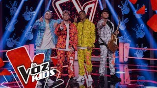 Piso 21 canta Te vi – Batallas | La Voz Kids Colombia 2019