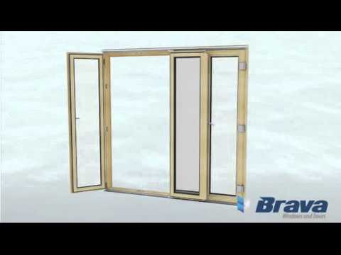 folding patio door