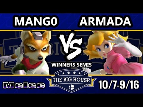 TBH6 SSBM - C9 | Mango (Fox) Vs. [A]rmada (Peach) - Smash Melee Winners Semis