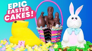 4 MIND BLOWING Easter Novelty CAKES! | How to Cake It With Yolanda Gampp