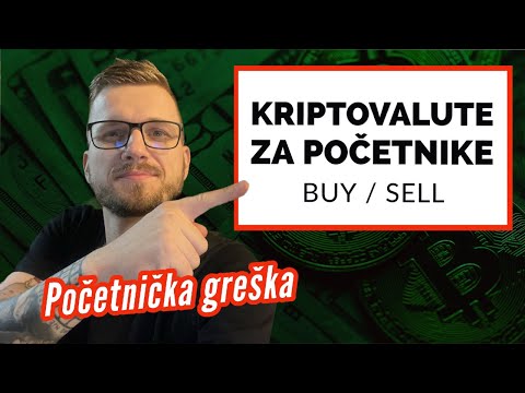 KRIPTOVALUTE ZA POČETNIKE ✸ Greška kod buy/sell ordera