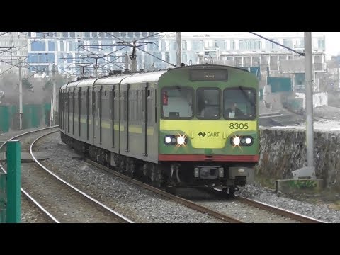 Irish Rail 8300 Class Dart Train Number 8305 - Booterstown, Dublin