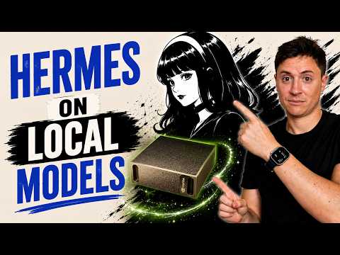 Hermes Agent powered by local models on the DGX Spark is basically magic