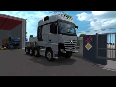 EURO TRUCK SIMULATOR 2 / MERCEDES-BENZ ACTROS SLT 4163 *** (18/5/2020)