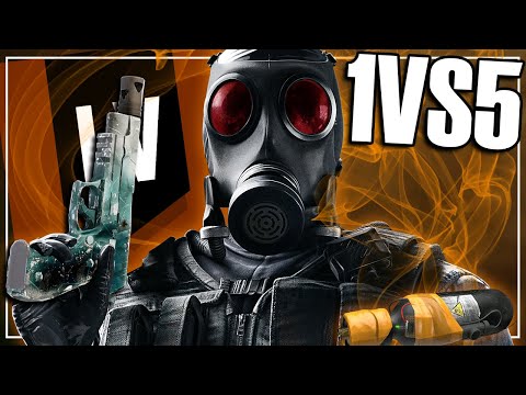 The Insane 1V5 Clutch... Against Us - Rainbow Six Siege