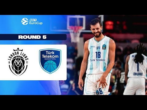London Lions - Turk Telekom Ankara | Round 5 | EuroCup Basketball 2025-26