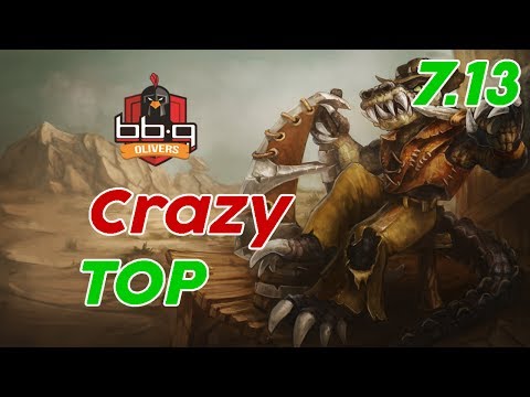 bbq OLIVERS Crazy Renekton Top Patch 7.13