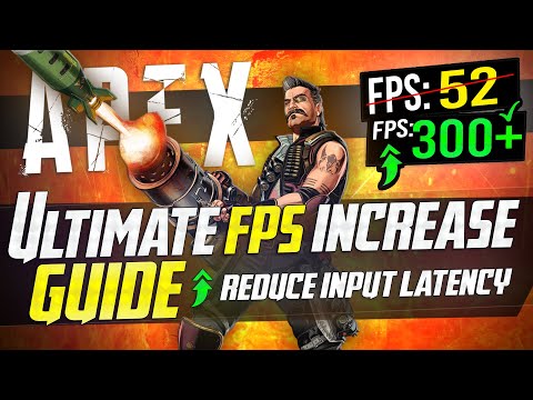 Part of a video titled APEX LEGENDS: Dramatically increase performance / FPS with ...