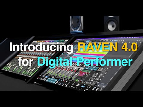 Introducing RAVEN 4.0 for Digital Performer