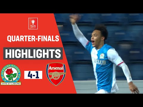 D'Margio Wright-Phillips Solo Goal! | Blackburn Rovers U18 4-1 Arsenal U18 | FA Youth Cup 19/20