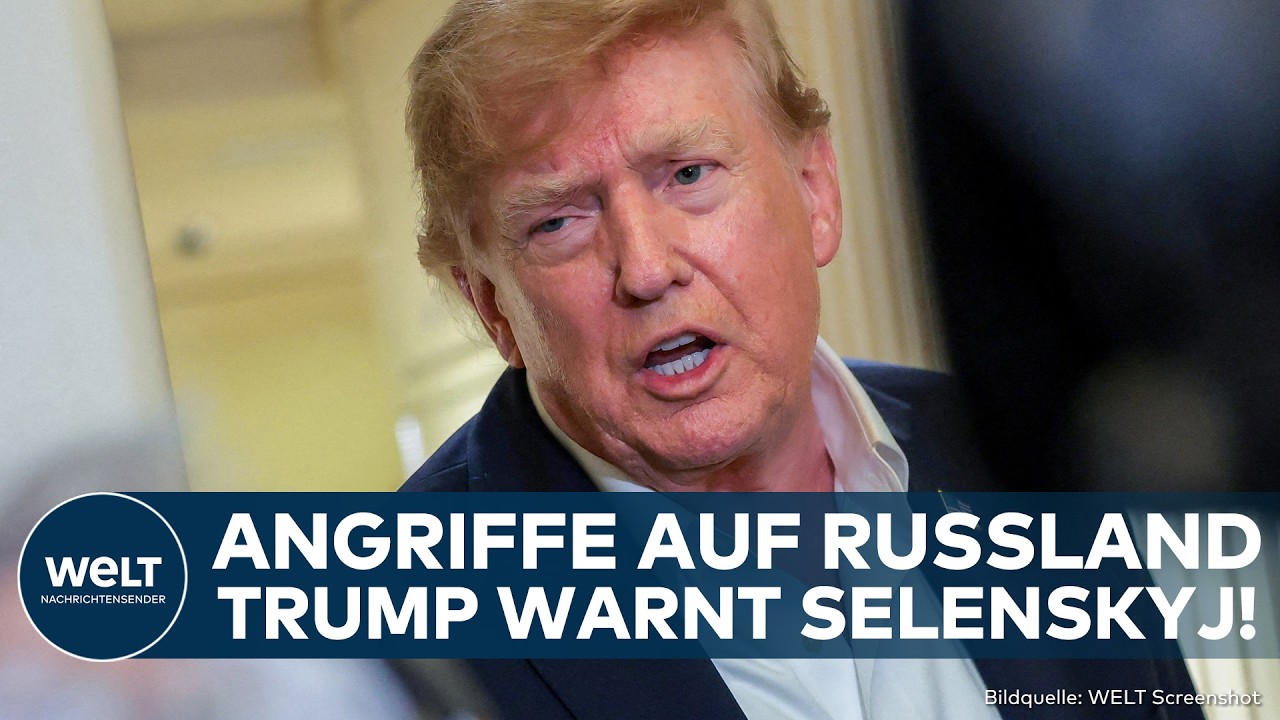 PUTINS KRIEG: Trump warnt Selenskyj! Ukraine soll bestimmte Ziele in Russland nicht mehr angreifen