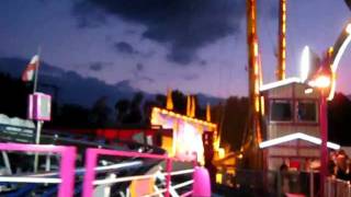 preview picture of video 'Fahrt mit der Achterbahn Fire and Ice auf dem Talmarkt Bad Wimpfen 2011'