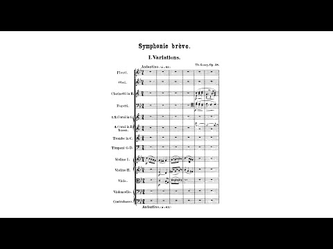 Louis Théodore Gouvy – Symphonie brève, in G minor