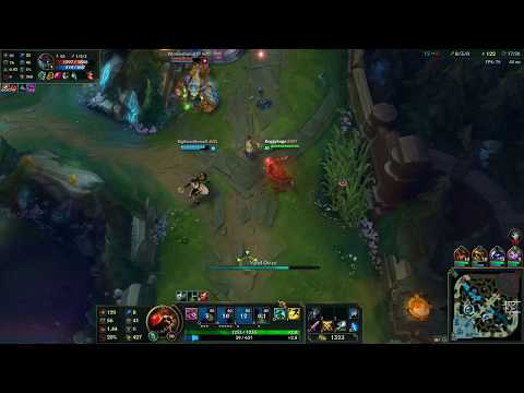 Season 7 Kog'maw (AD) Gameplay Ep. 15: Cleanse Heal Bot Lane