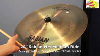 Video thumbnail for Sabian HH Medium Ride 20'' - The Drum Shop North Shore by Nate Morrison Drums