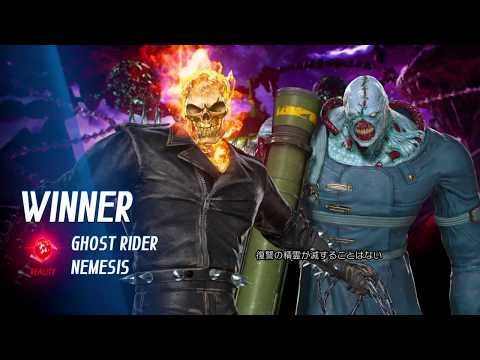 MARVEL VS CAPCOM INFINITE - ARCADE MODE GHOST RIDER & NEMESIS(MY PLAY マイプレイเล่นเอง)​