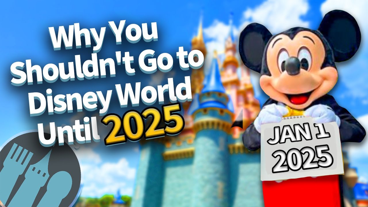 Why You Shouldn't Go to Disney World Until 2025