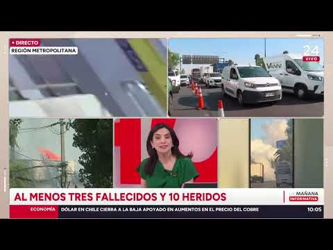 AHORA | CUATRO FALLECIDOS TRAS EXPLOSIÓN E INCENDIO EN RENCA