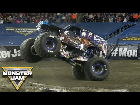 Son|uva Digger's Ryan Anderson Freestyle win | Foxborough │ Monster Jam 2019 | Monster Jam