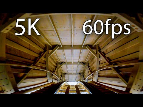 Invadr front seat on-ride 5K POV @60fps Busch Gardens Williamsburg Invader