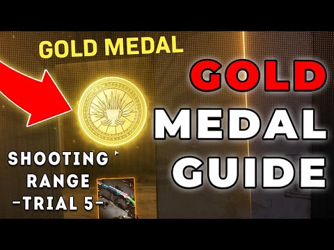 EASIEST WAY TO GET GOLD ON 'GAMES OF SUMMER' SHOOTING RANGE TRIAL (DAY 5) - CODMW Gold Medal Guide