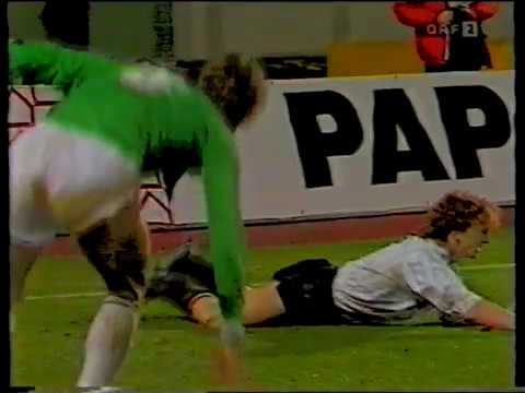 Österreich - Deutschland 4:1 - 29. Oktober 1986