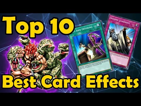Top 10 Best Kinds of Card Effects in YuGiOh