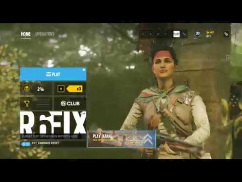 Operation Ember Rise Menu Intro  | R6S