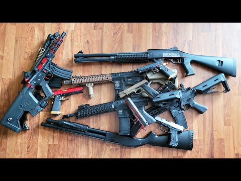 Meine Airsoft Sammlung - bestehend aus 14 Waffen! (2022)