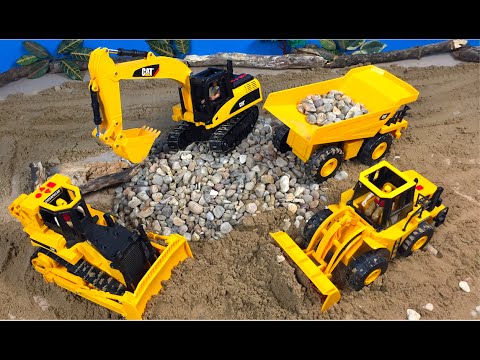 MAQUINAS MOTORIZADAS DE CONSTRUCCION CAT - MOTORIZED CAT MIGHTY MACHINES BULDOCER CARGADORA FRONTAL